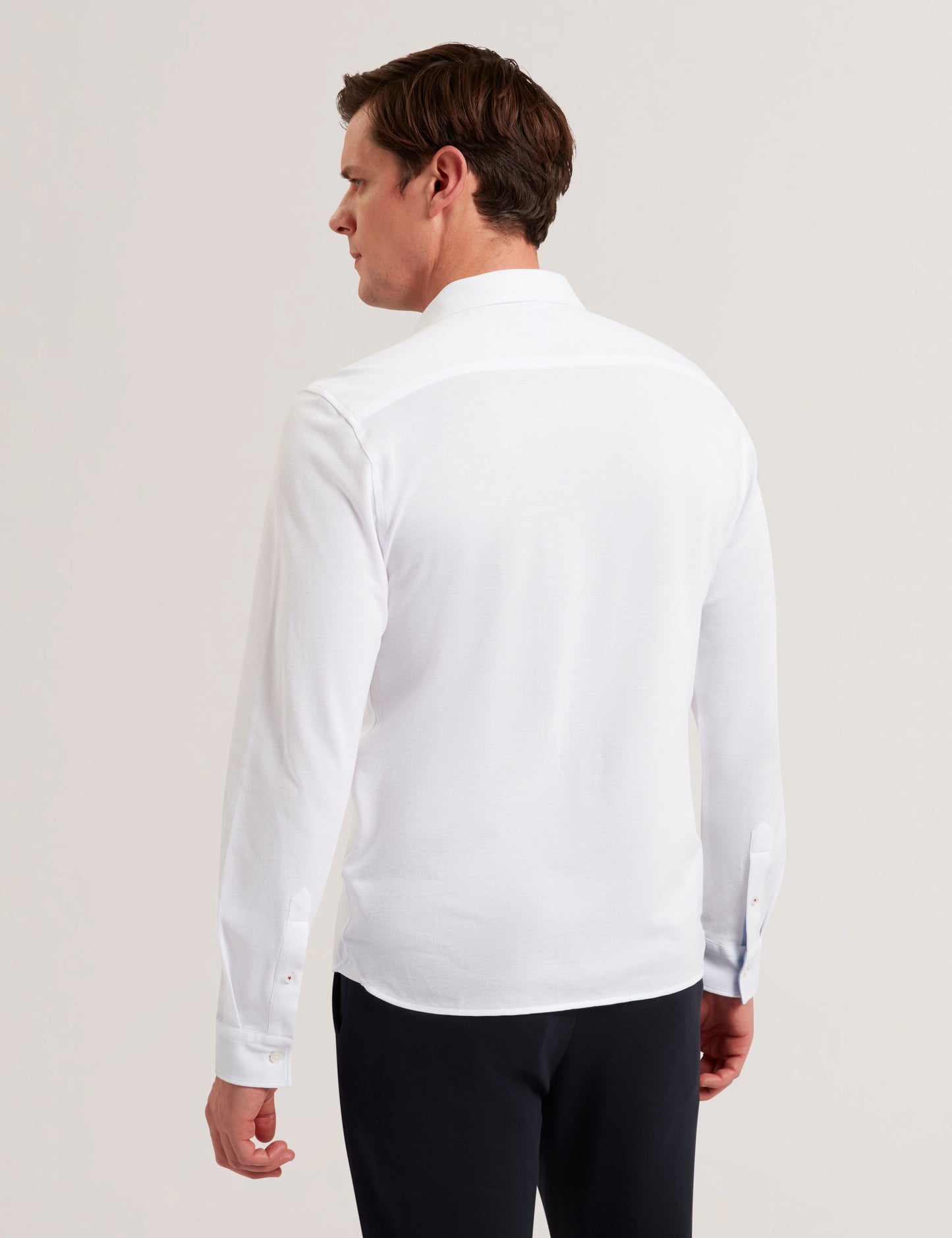 Men's LUCKEY Regular Cotton Pique Jersey