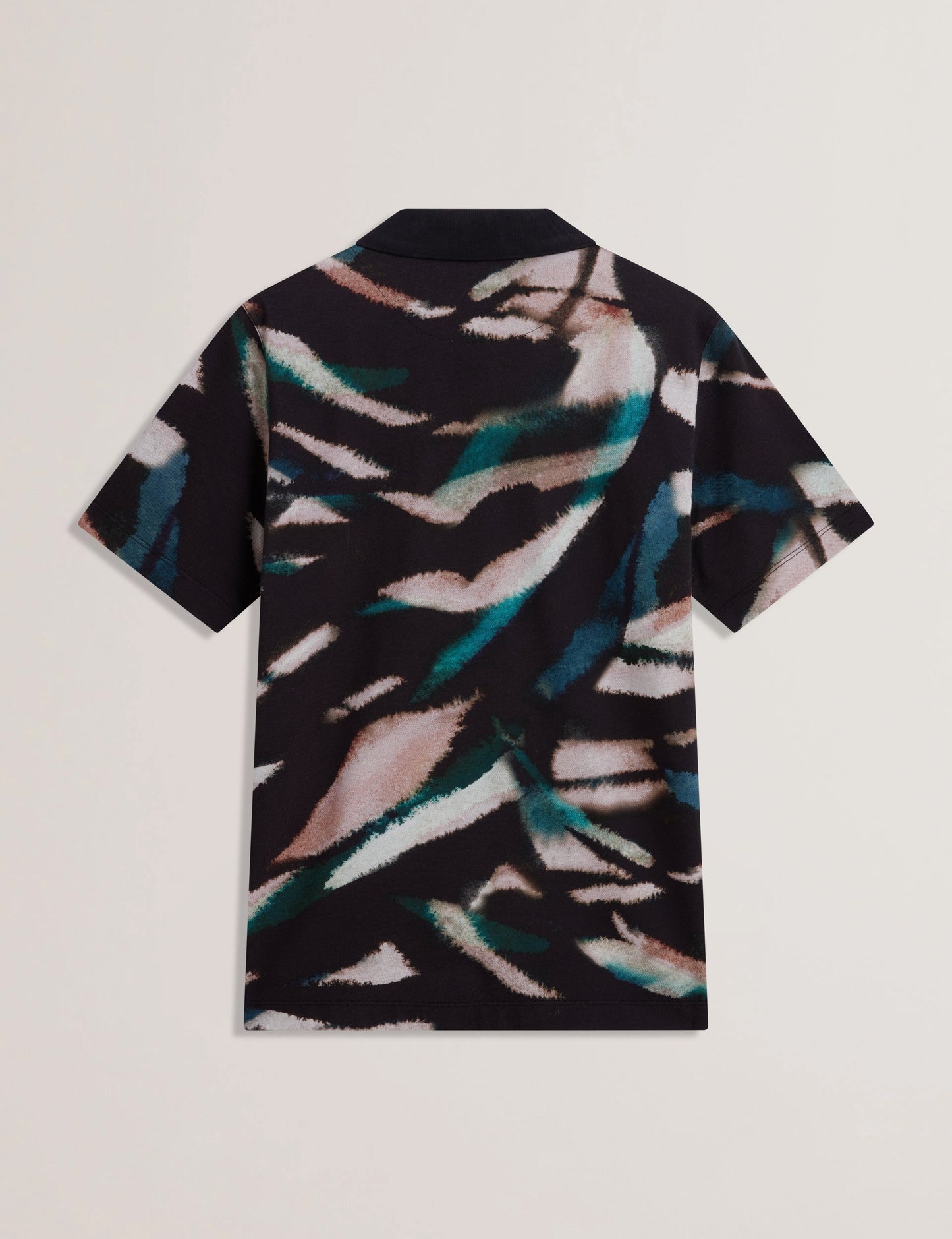 Men's DIAOUNE-SS All-Over Leaf Printed Polo