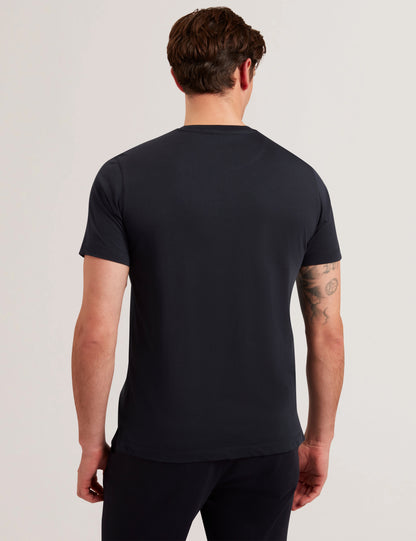 Men's FETHER-SS Box Printed T-Shirt