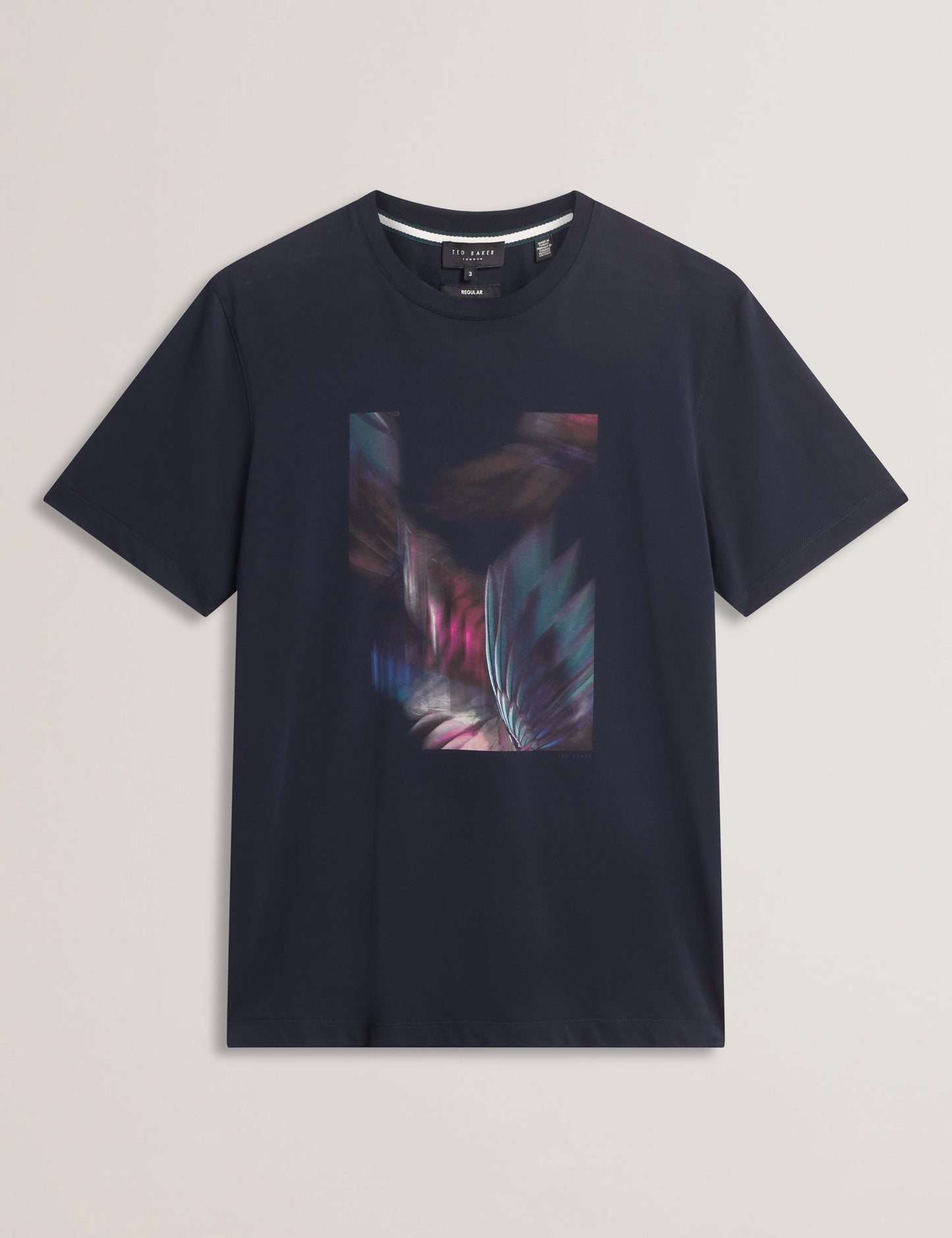 Men's FETHER-SS Box Printed T-Shirt