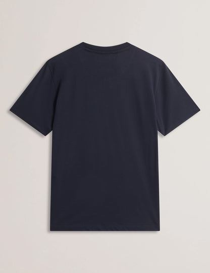 Men's FETHER-SS Box Printed T-Shirt