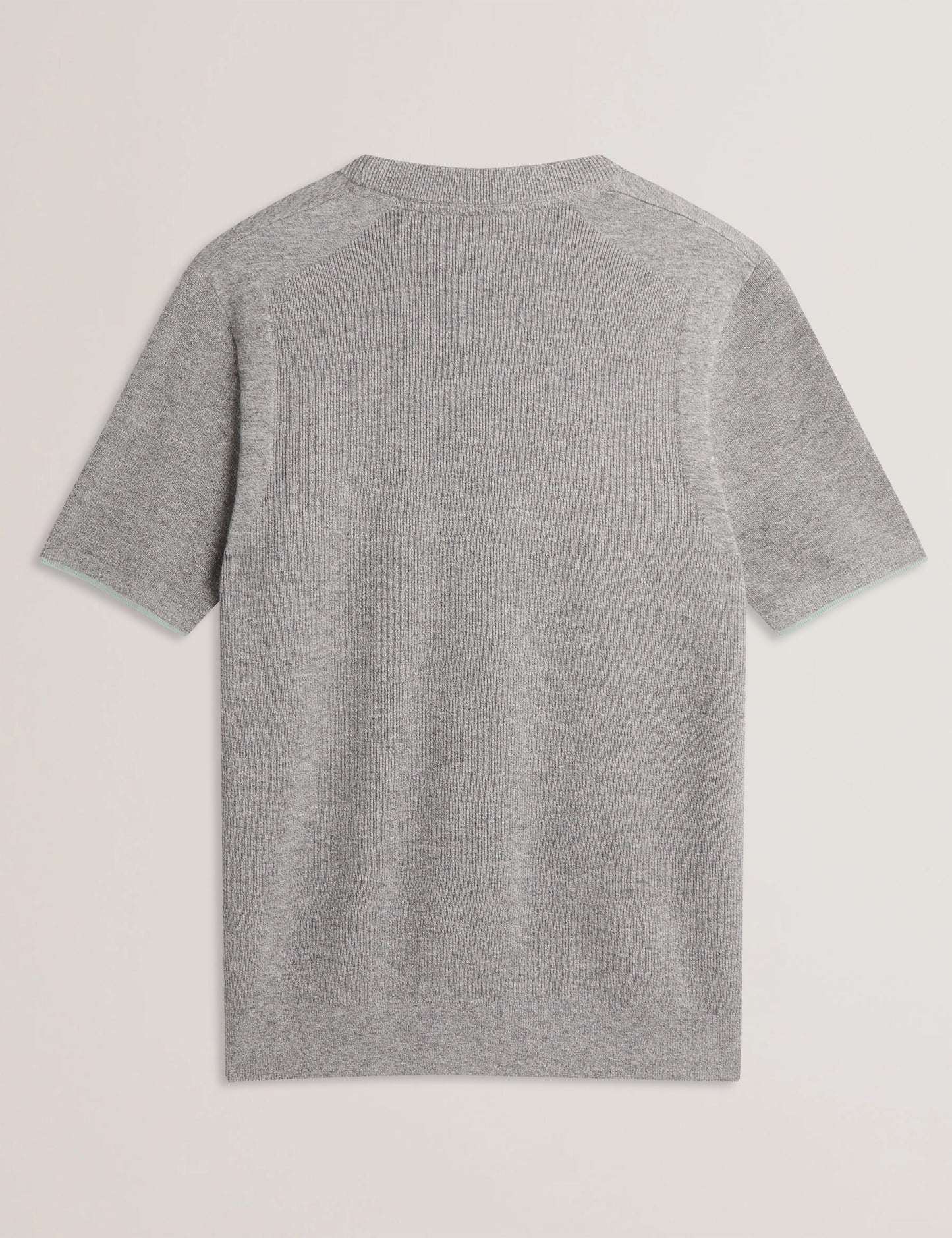 Men's VOISIN-SS Mixed Ribbed T-Shirt