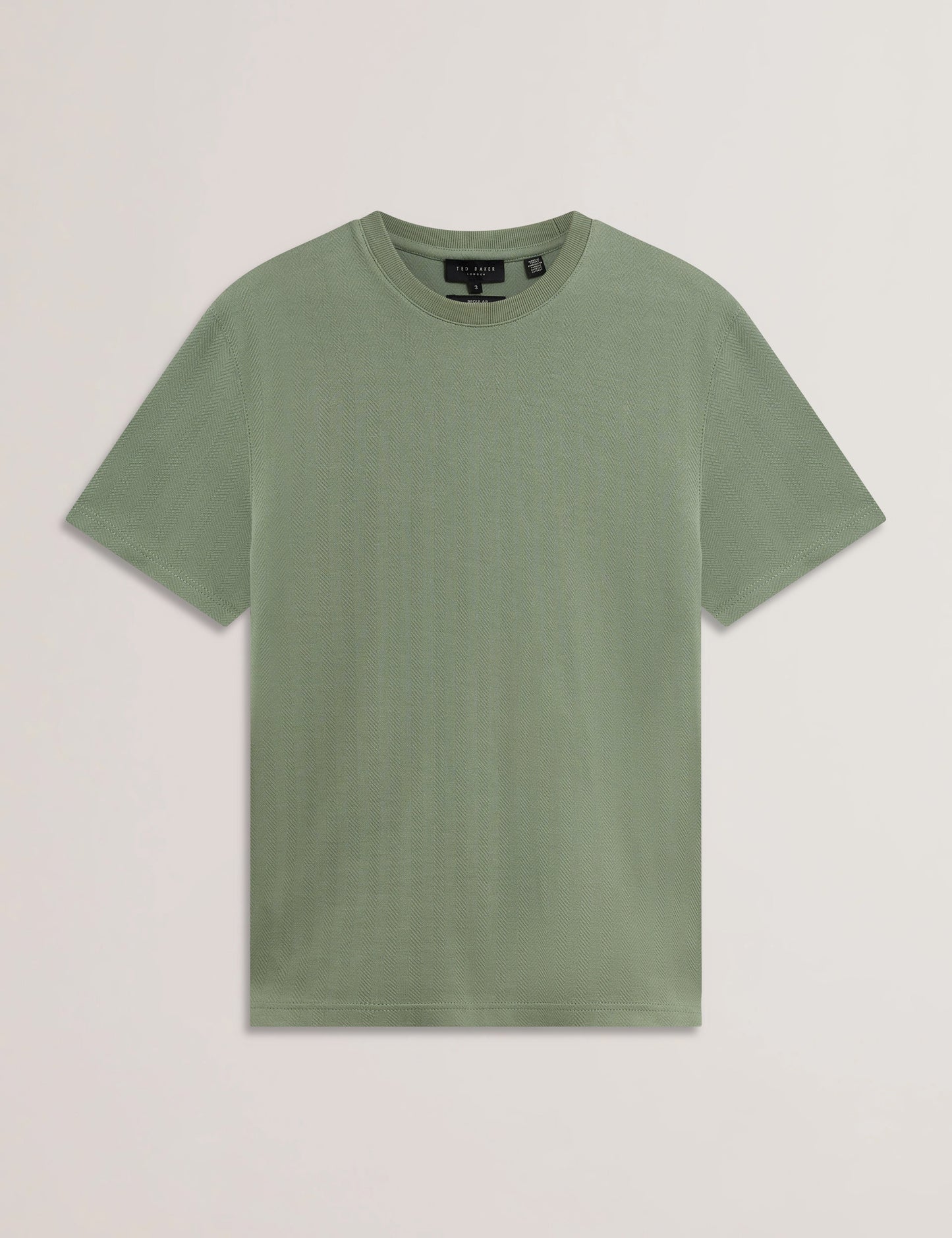 Men's ONTSO-SS Regular Herringbone T-shirt Green