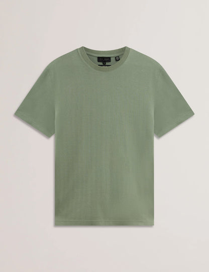 Men's ONTSO-SS Regular Herringbone T-shirt Green