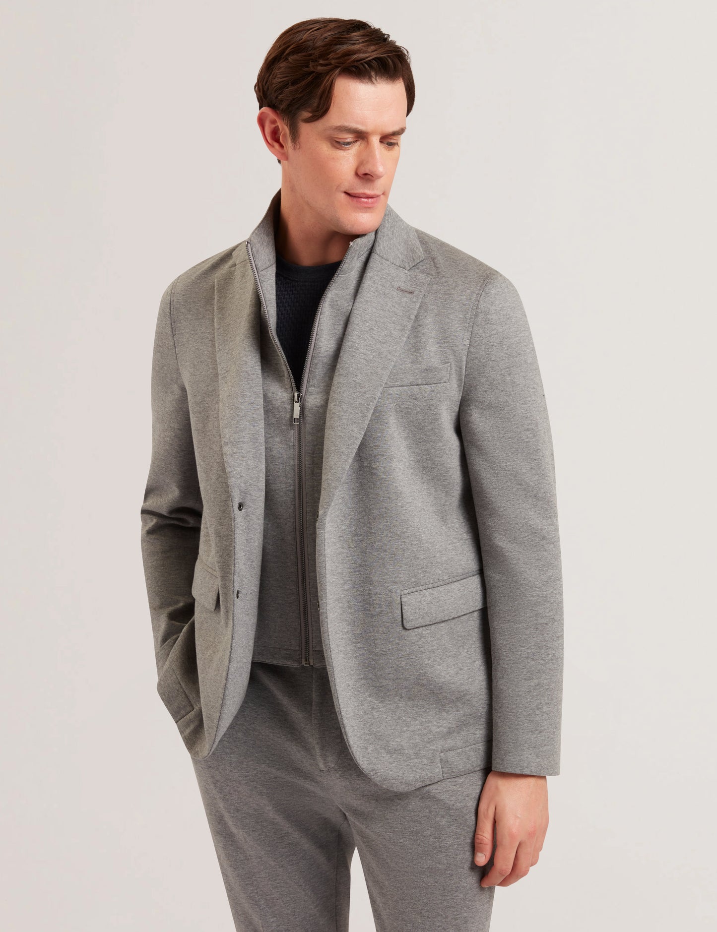 Men's ROOKJ-Jersey 2 in 1 Blazer