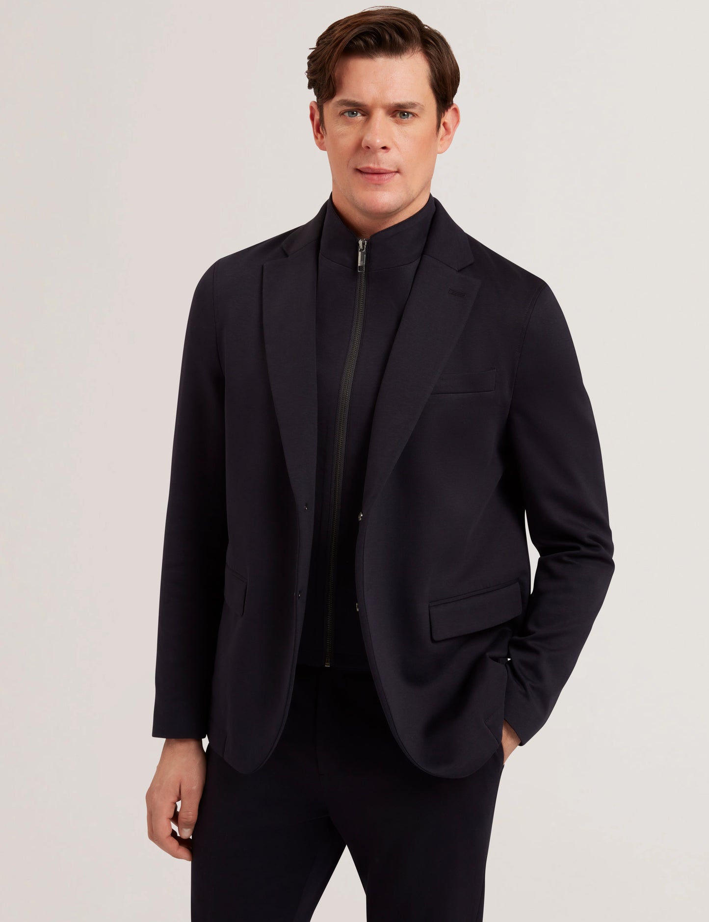 Mens ROOKJ-Jersey 2 in 1 Blazer
