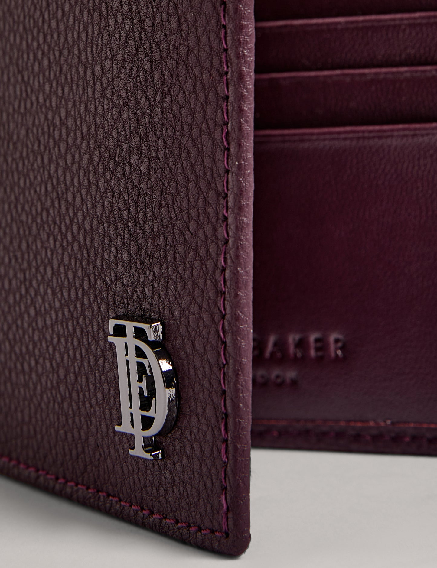 PAILIN: Pebbled Leather Wallet