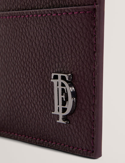 PARRIN: Pebbled Leather Cardholder