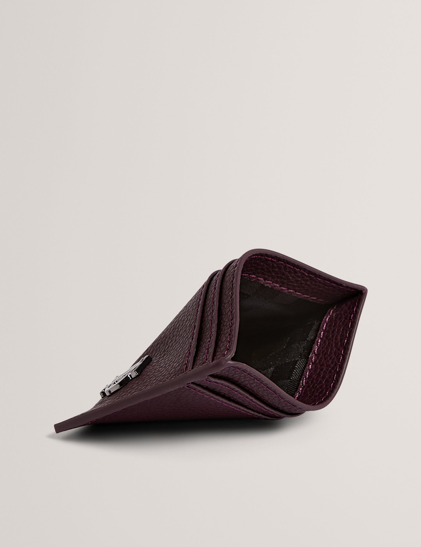 PARRIN: Pebbled Leather Cardholder