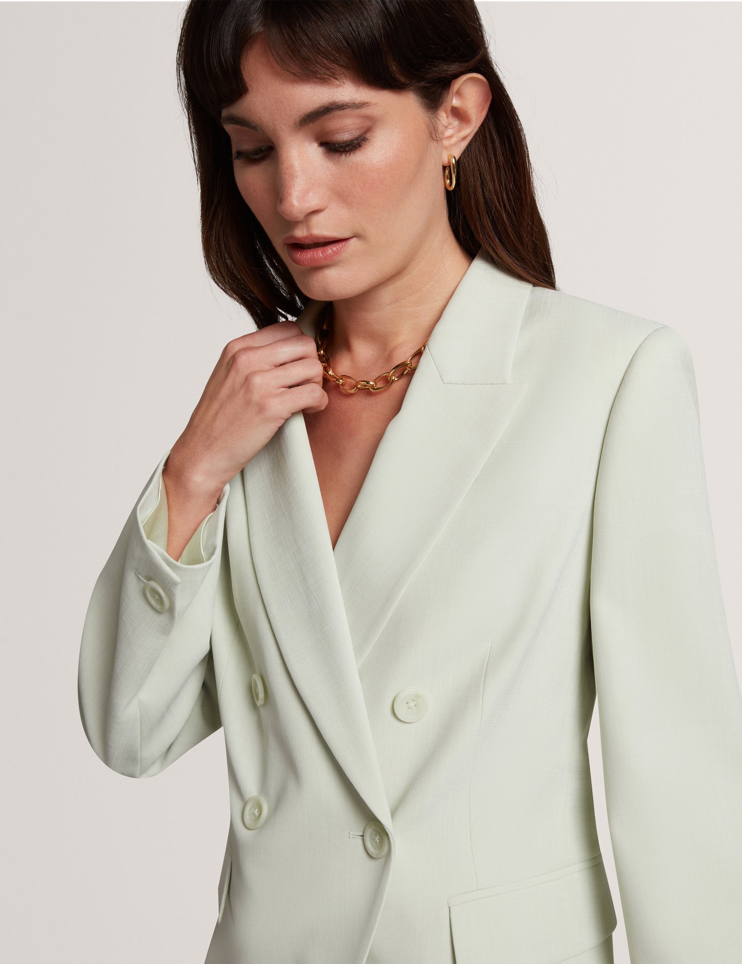 BRIDA: Double Breasted Blazer