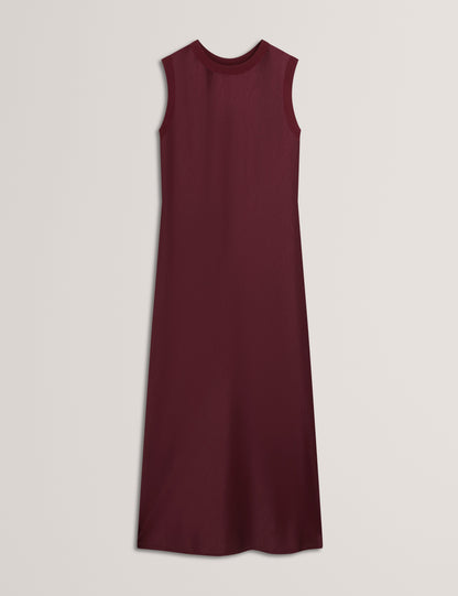 BLAAZA: Maxi Dress With Knitted Back