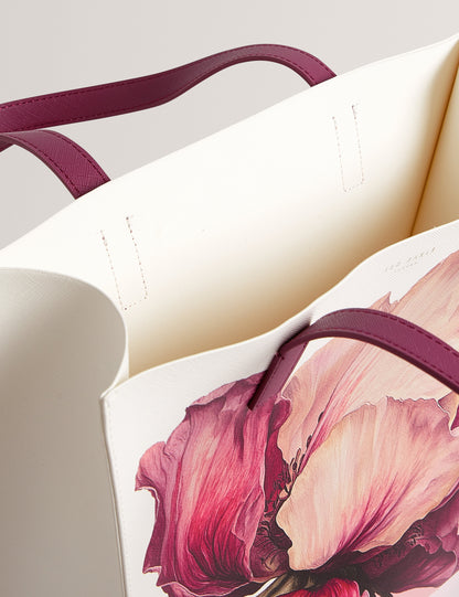 SHILVA: Printed Flower Medium Icon Bag