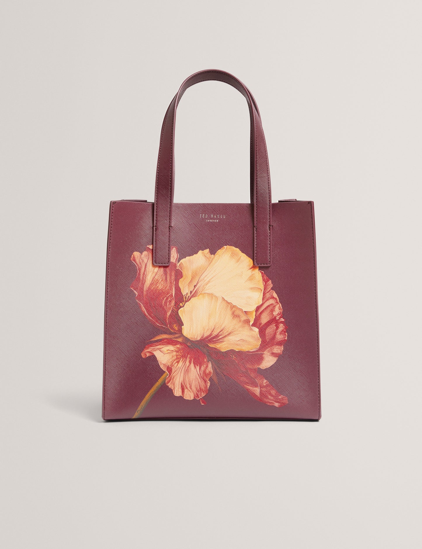 SHIMINA: Printed Flower Small Icon Bag