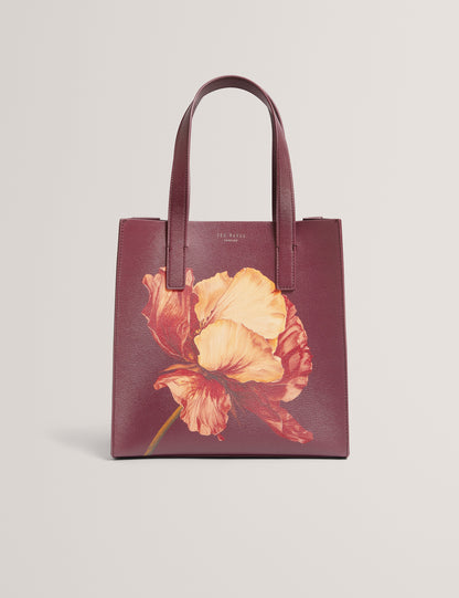 SHIMINA: Printed Flower Small Icon Bag
