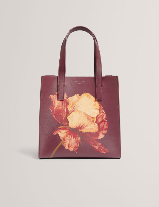SHIMINA: Printed Flower Small Icon Bag