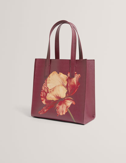 SHIMINA: Printed Flower Small Icon Bag