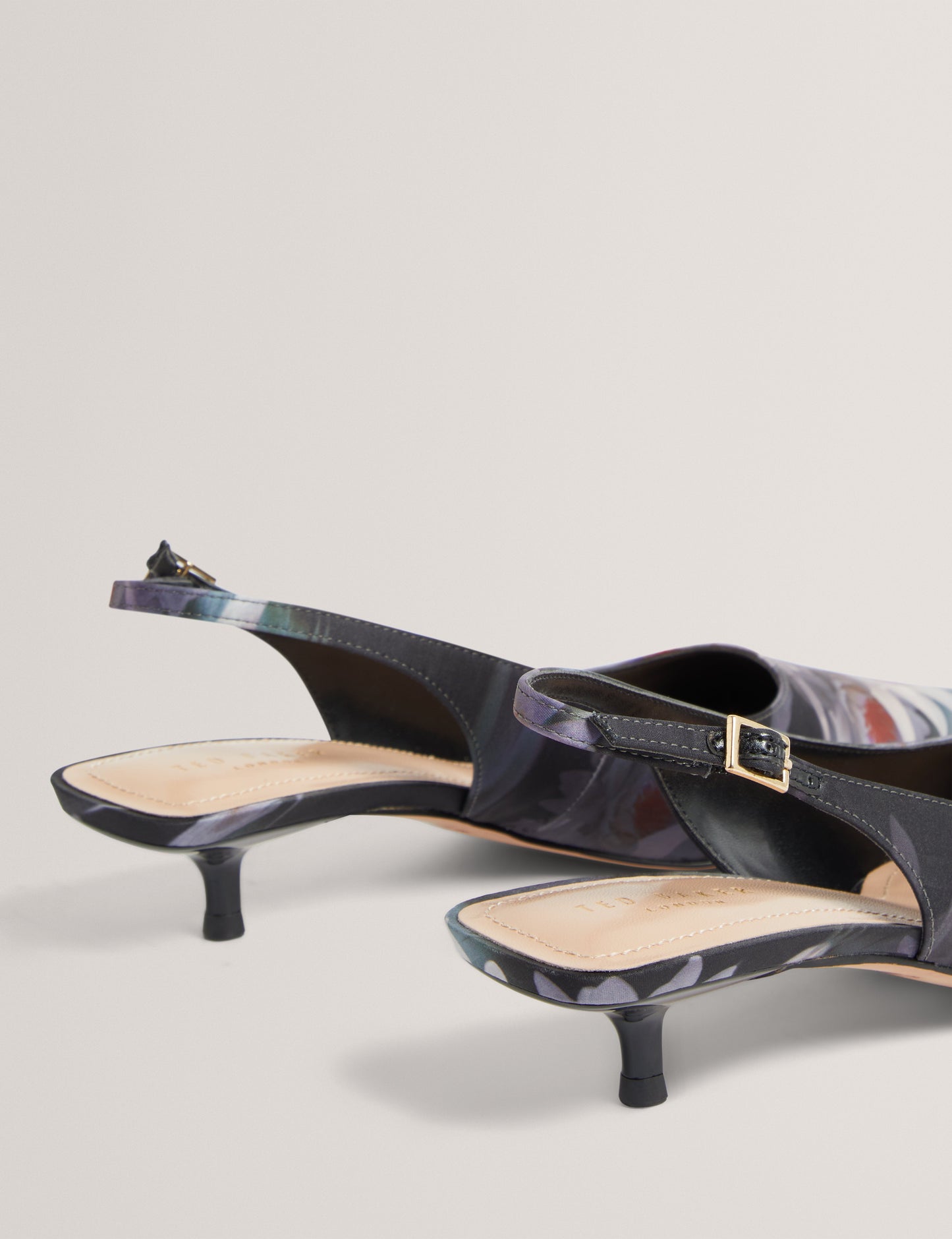 LIIYA: Sling Back Kitten Heel