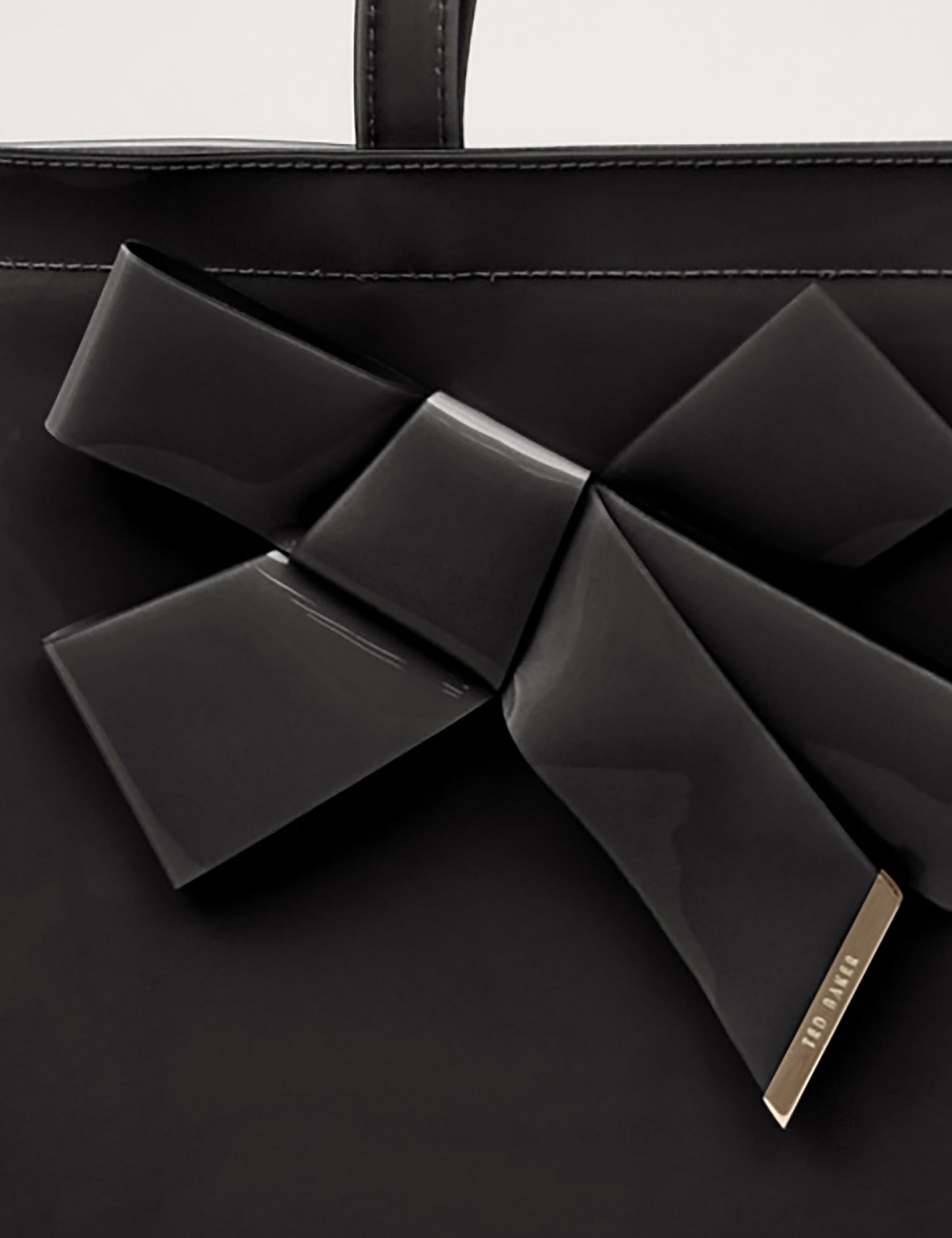 NICONNA: Bow Detail Large Icon Bag