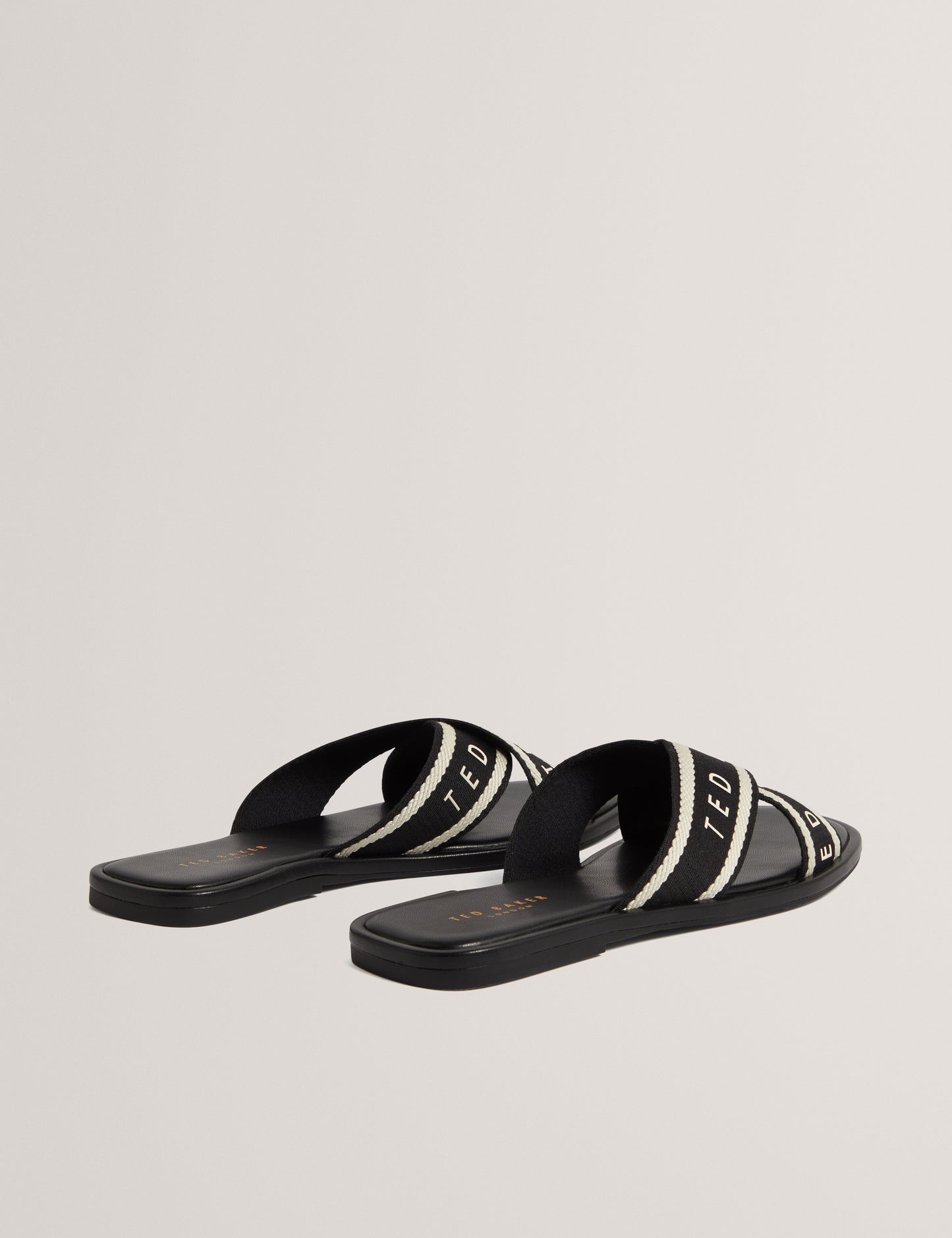 ASHIKA: Webbing Flat Sandal