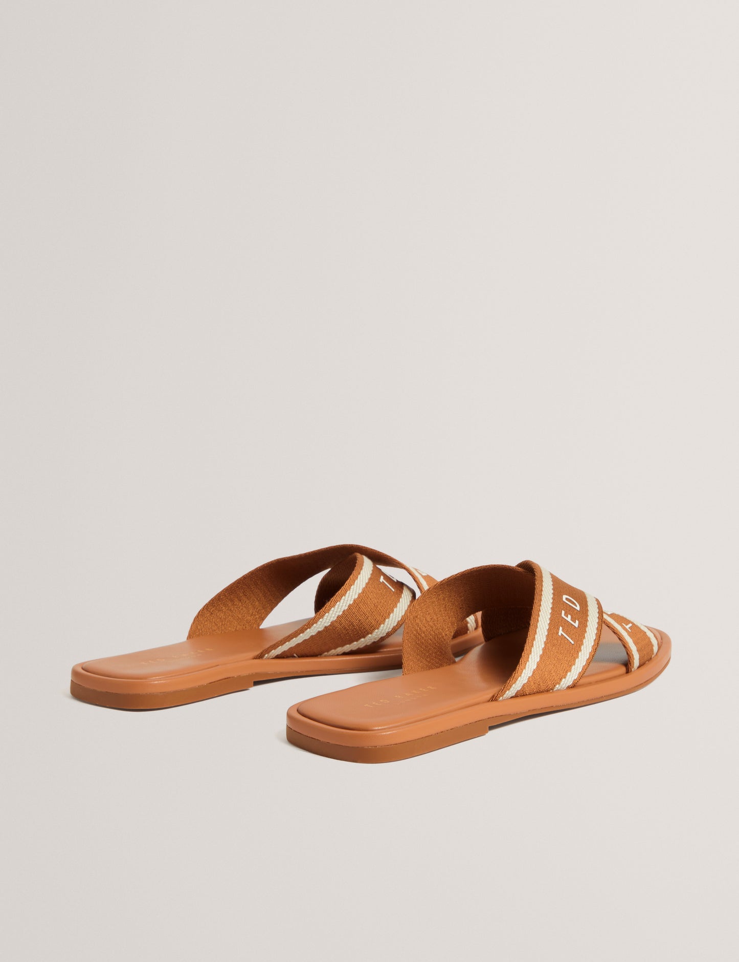 ASHIKA: Webbing Flat Sandal