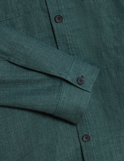 Mens SHAWW-LS Delave Linen Overshirt