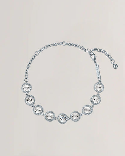 Women's SOLACE: Solitaire Sparkle Crystal Adjustable Bracelet