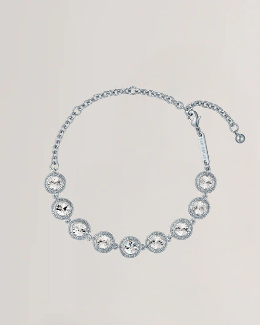 Women's SOLACE: Solitaire Sparkle Crystal Adjustable Bracelet
