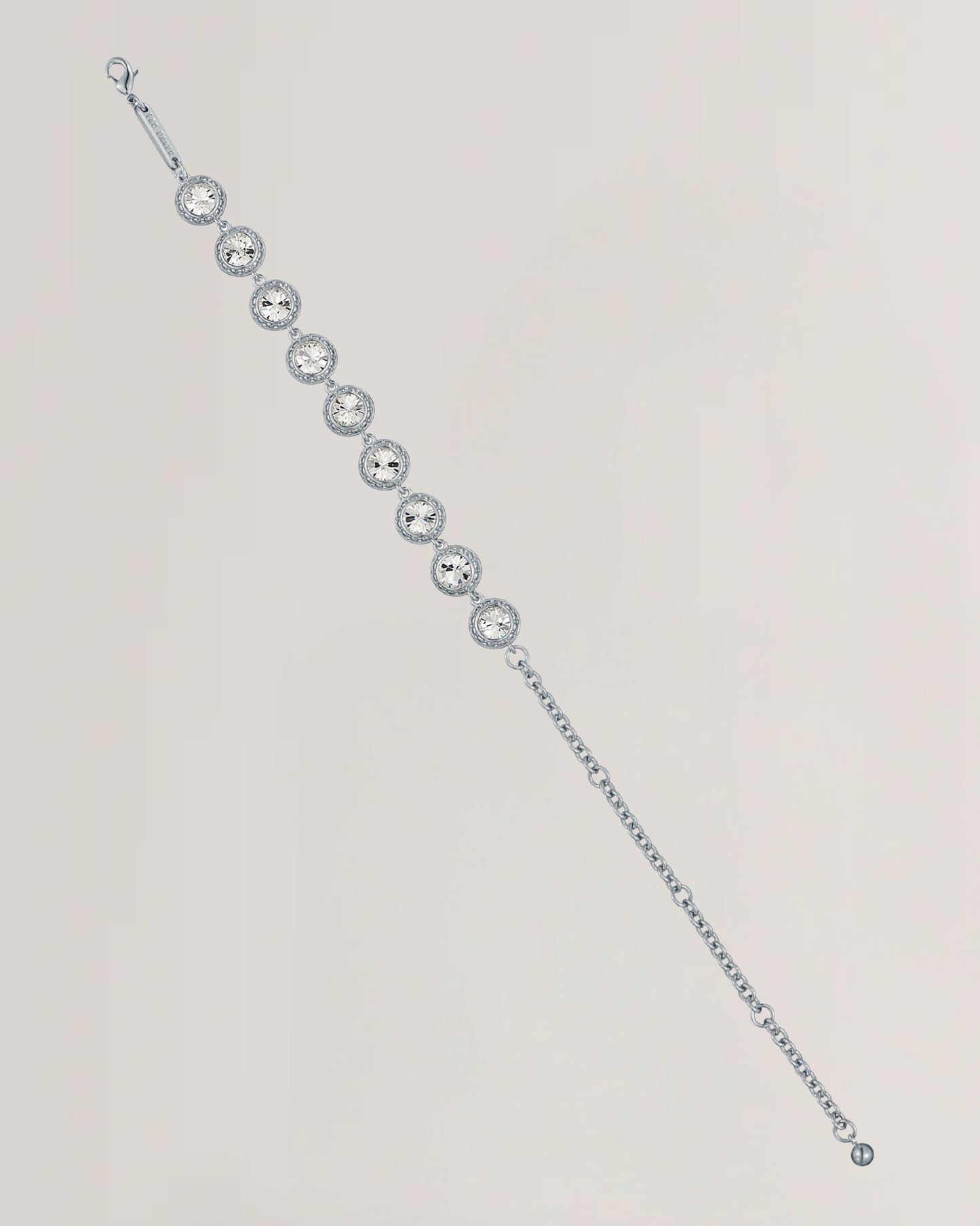 Women's SOLACE: Solitaire Sparkle Crystal Adjustable Bracelet