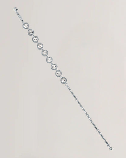 Women's SOLACE: Solitaire Sparkle Crystal Adjustable Bracelet