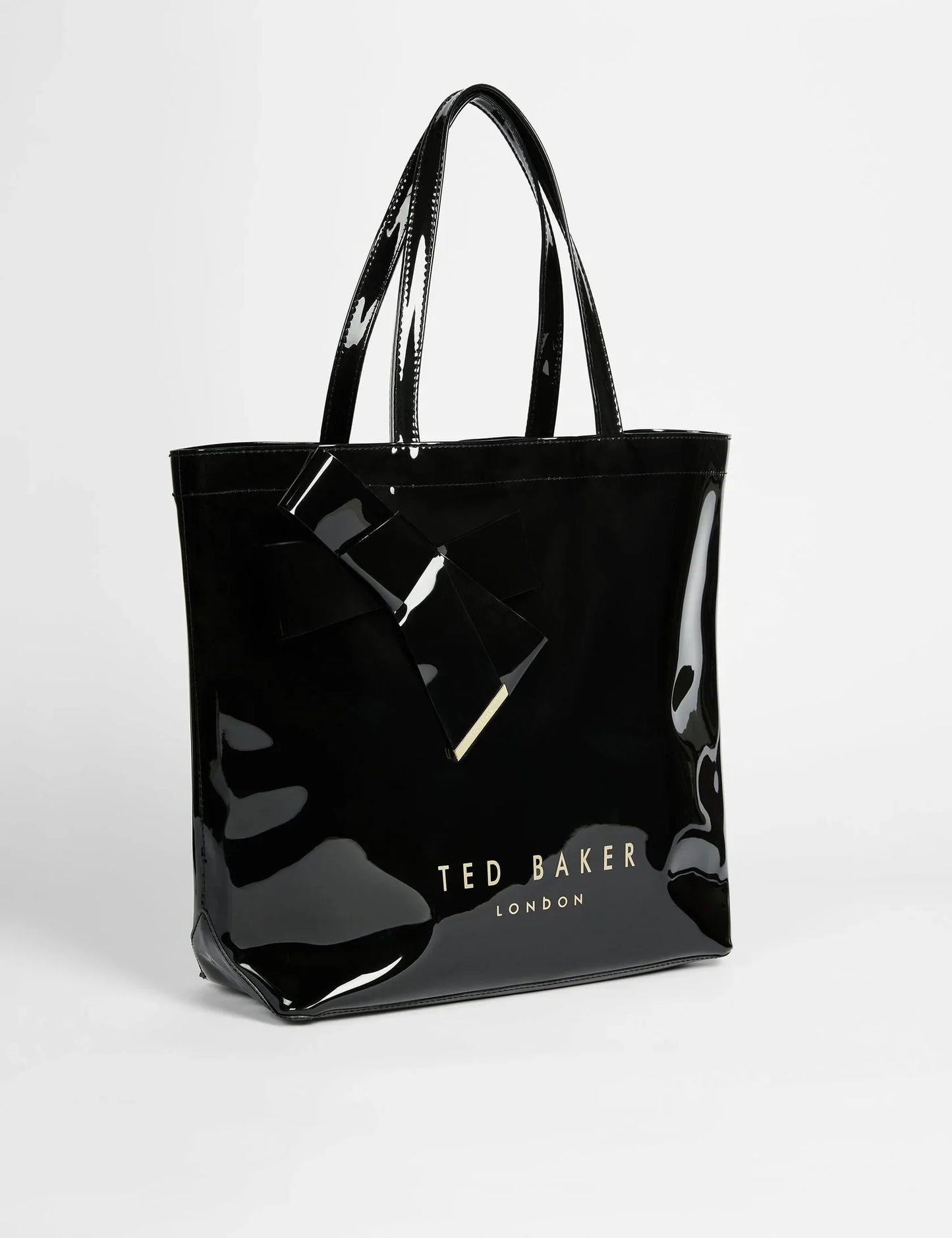 Women's NICON-Knot Bow Vinyl Icon Tote Bag