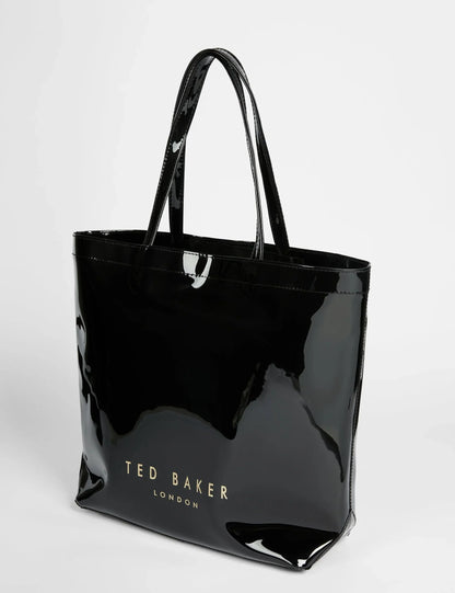 Women's NICON-Knot Bow Vinyl Icon Tote Bag