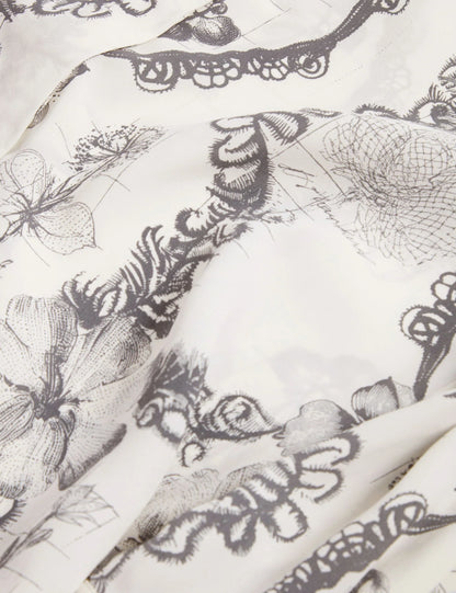 CHILLA: Long Line Printed Shirt