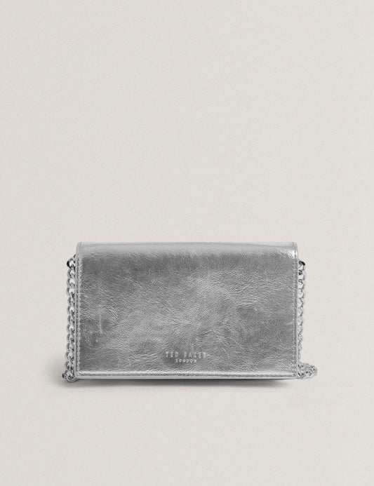 MAHIRAA: Crossbody Flapover Bag
