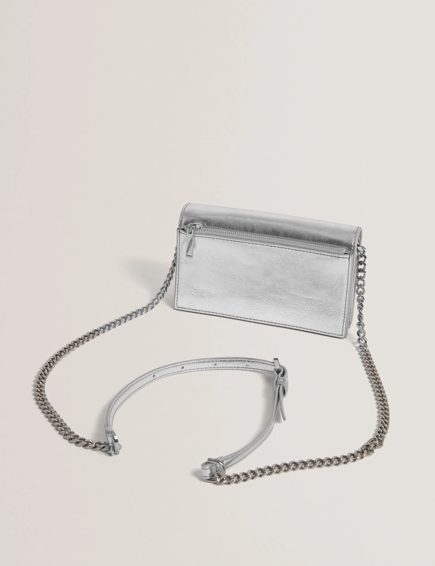 MAHIRAA: Crossbody Flapover Bag