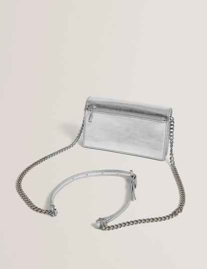 MAHIRAA: Crossbody Flapover Bag