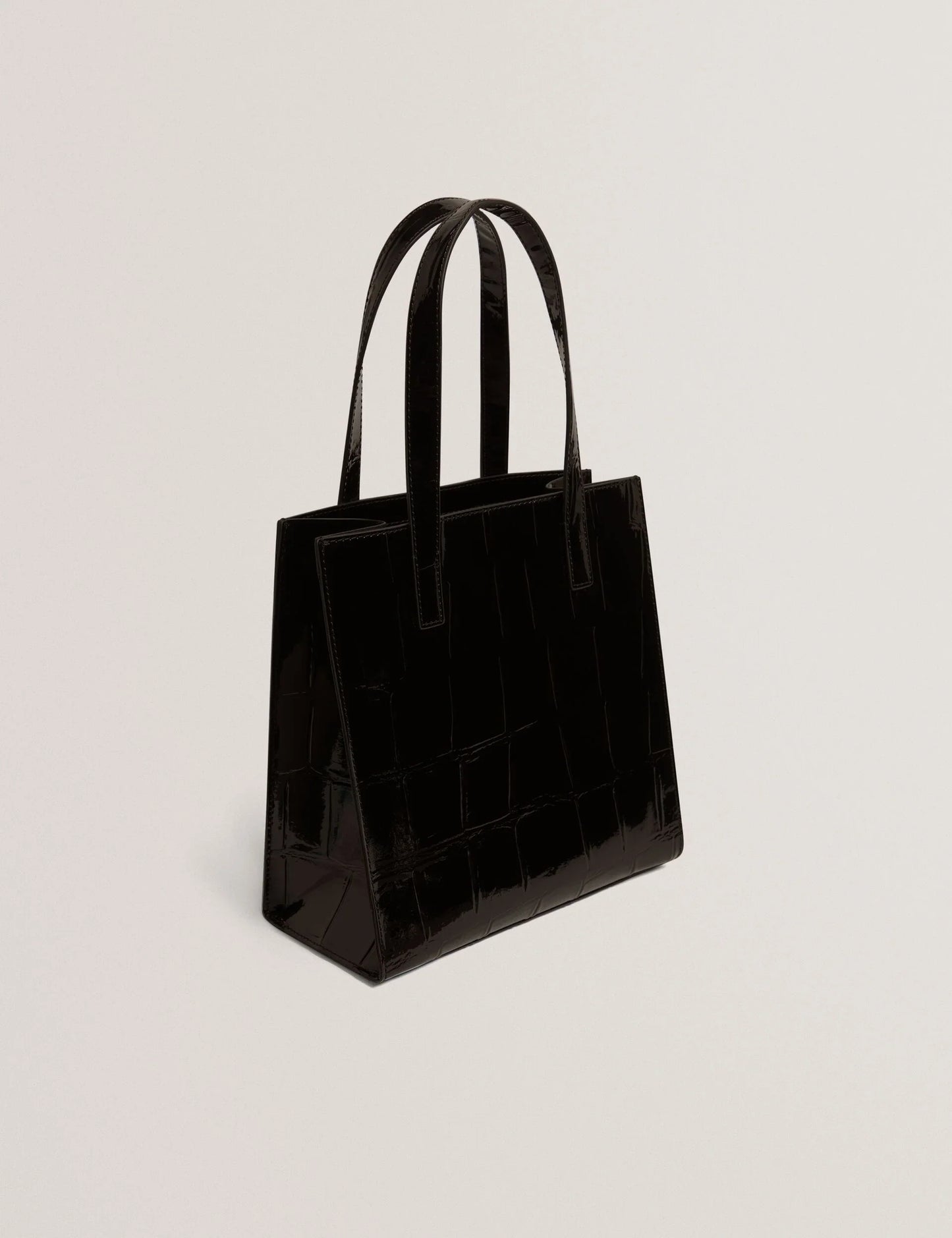 VIVANAA: Croc Effect Small Icon Bag