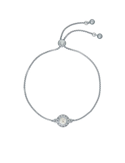 SOLETA: Solitaire Sparkle Crystal Adjustable Bracelet