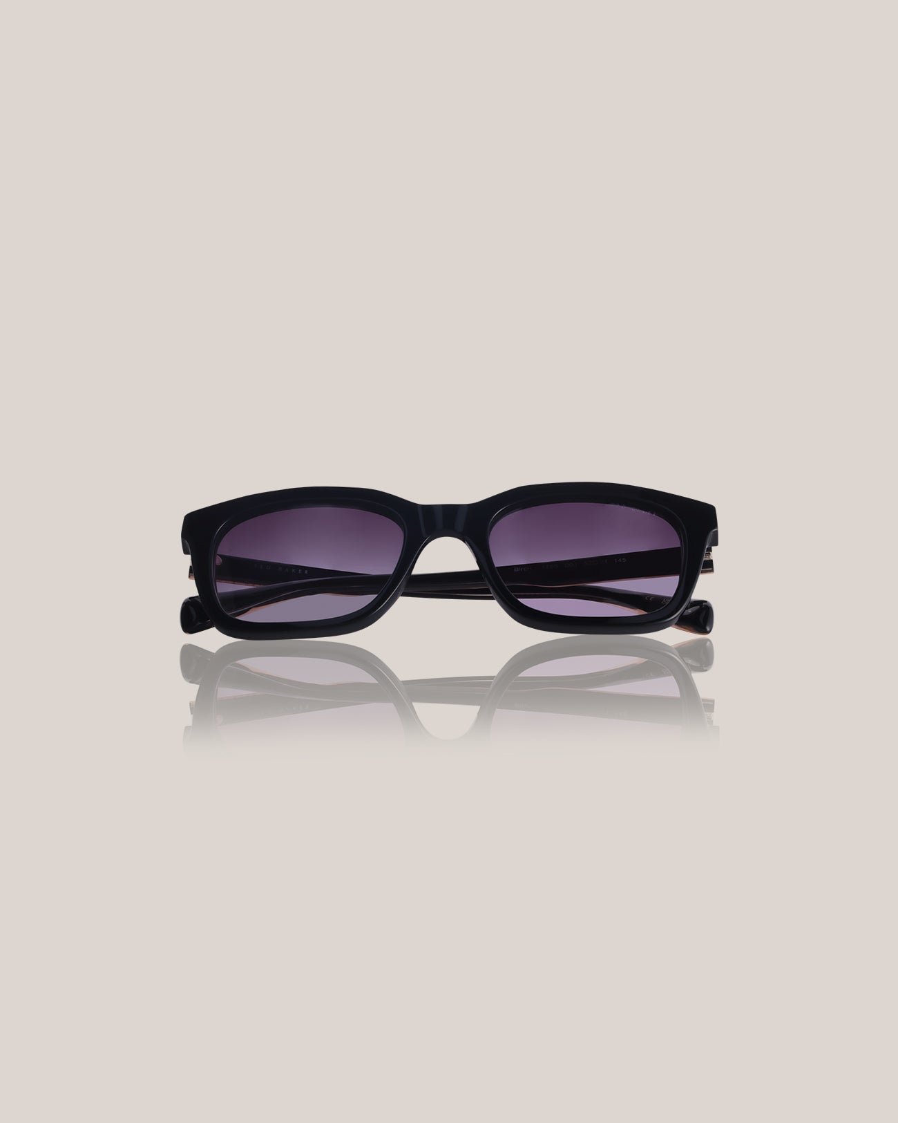 Men's Birch: Men's Rectangular Sunglasses Black