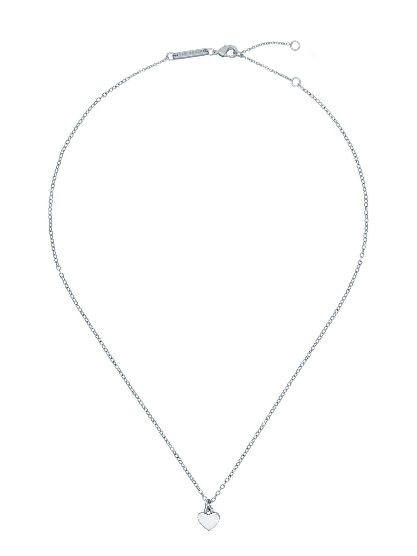 Women's Hara Silver Tiny Heart Pendant Necklace
