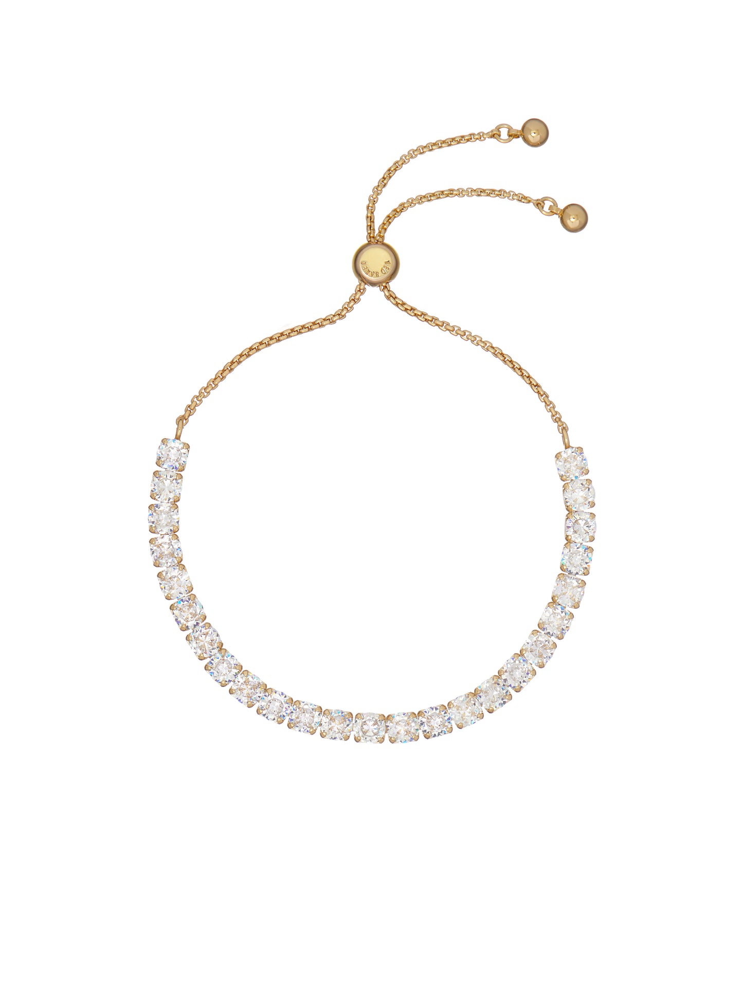 Women's MELRAH: Crystal Adjustable Tennis Bracelet