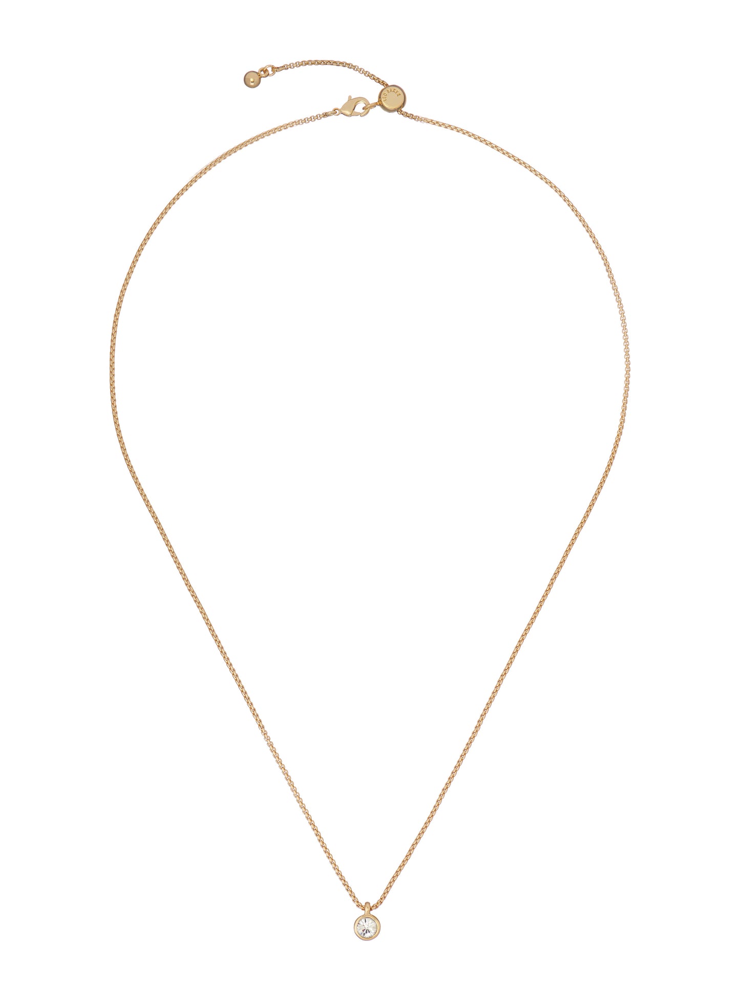 Women's Sininaa Gold Crystal Pendant Necklace