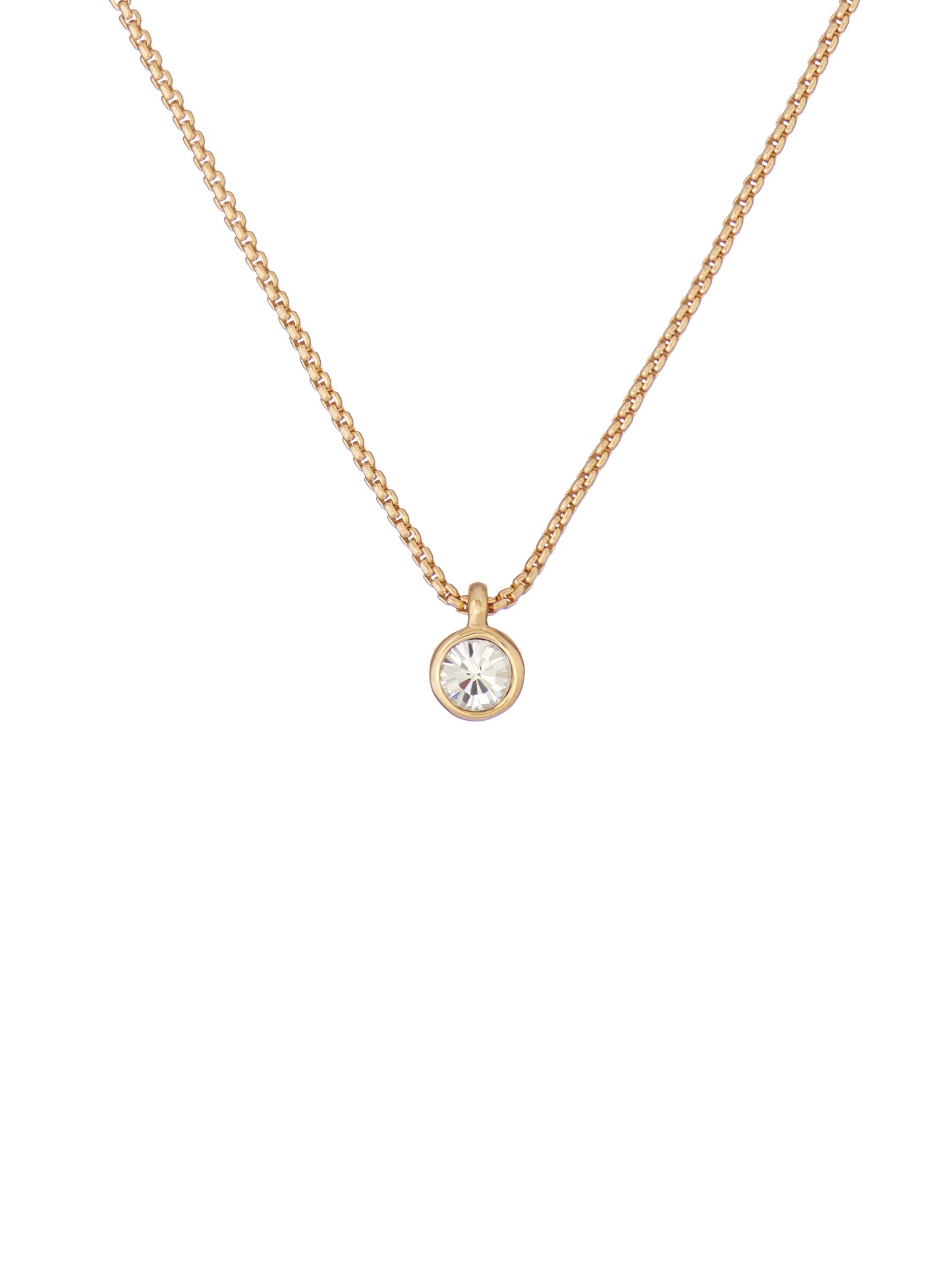 Women's Sininaa Gold Crystal Pendant Necklace