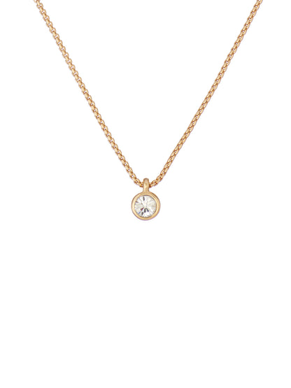 Women's Sininaa Gold Crystal Pendant Necklace
