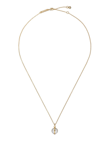 Women's PERRETI-Logo Pearl Pendant Necklace