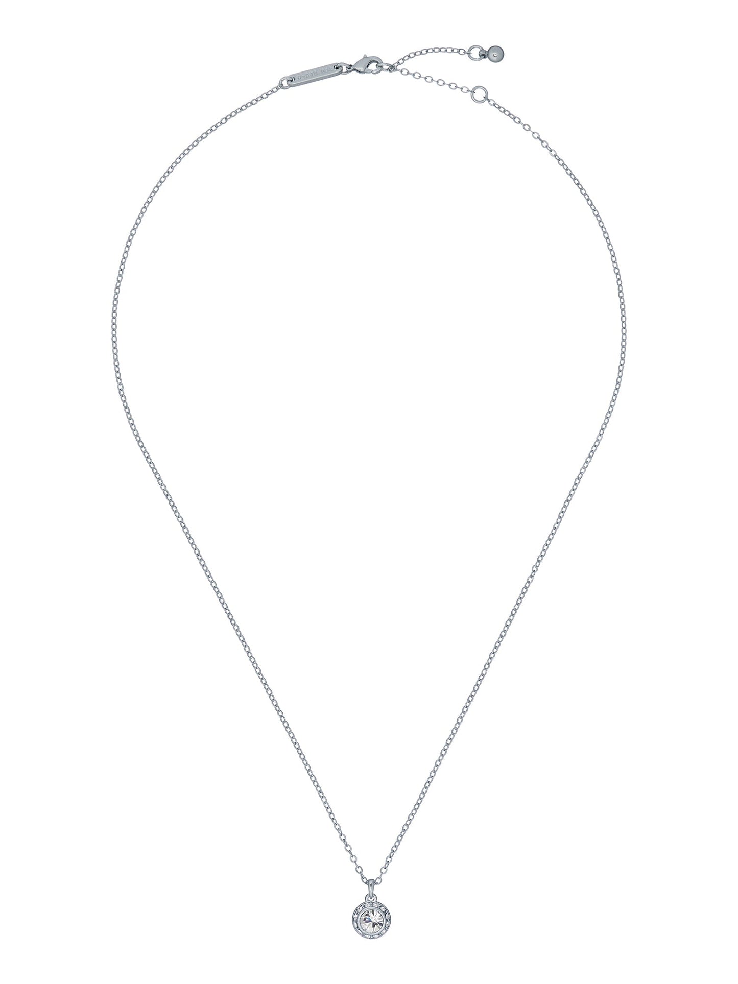 Women's SOLTELL: Solitaire Sparkle Crystal Pendant Necklace