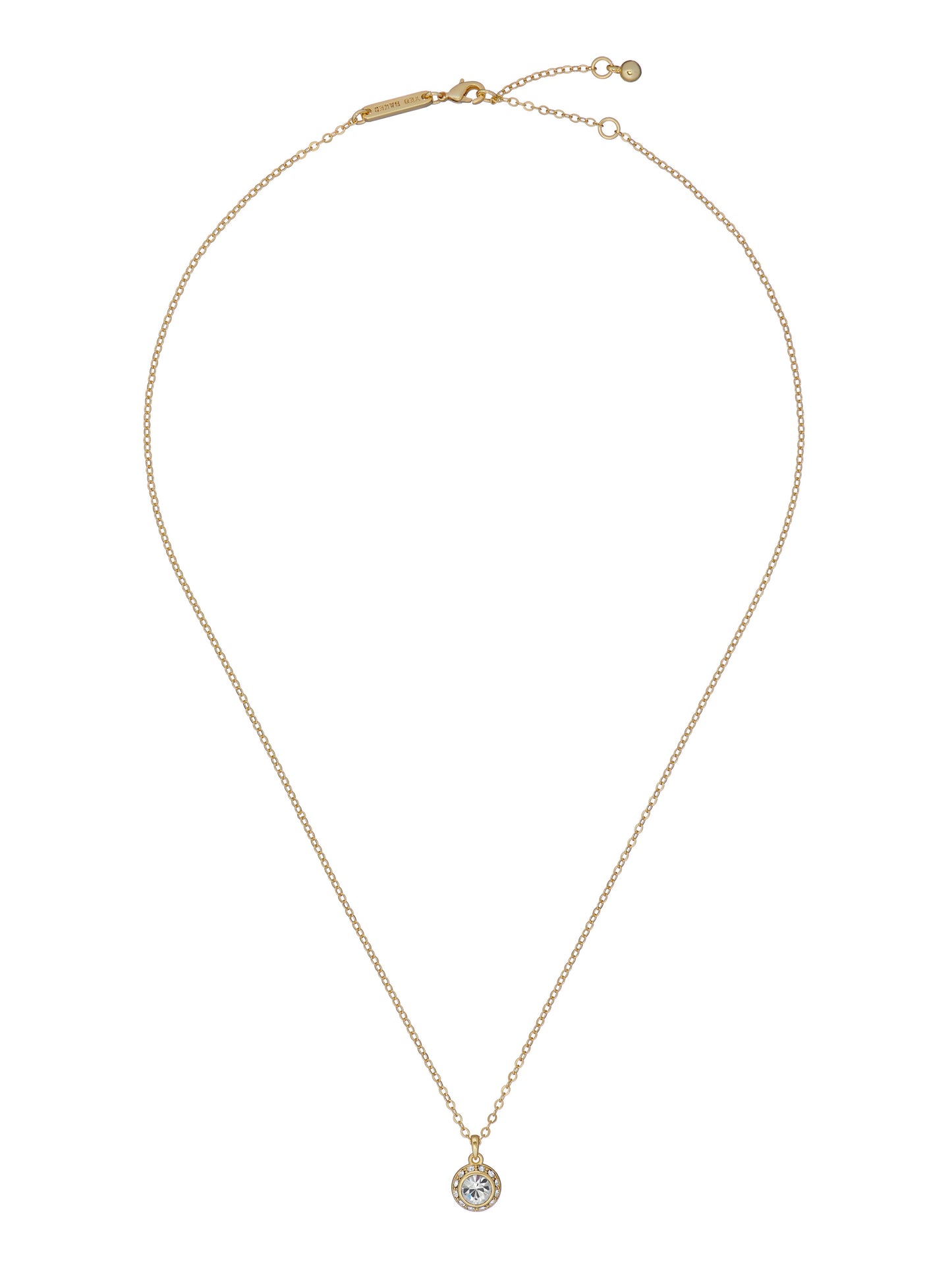 Women's SOLTELL: Solitaire Sparkle Crystal Pendant Necklace