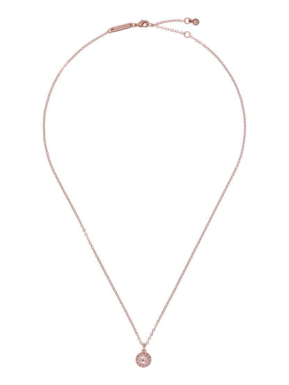 Women's SOLTELL: Solitaire Sparkle Crystal Pendant Necklace