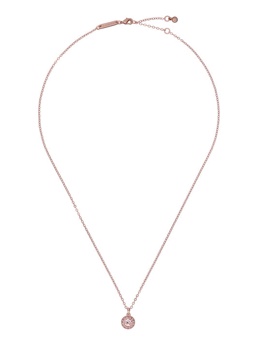 Women's SOLTELL: Solitaire Sparkle Crystal Pendant Necklace
