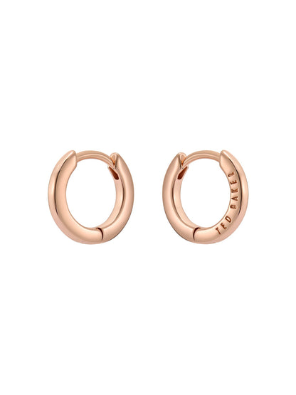 Women's CRISLIE: Logo Hoop Earrings (12mm)