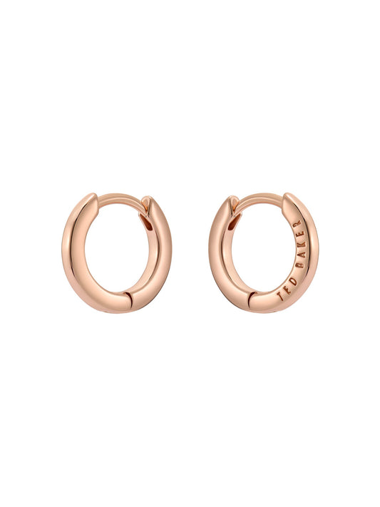 Women's CRISLIE: Logo Hoop Earrings (12mm)